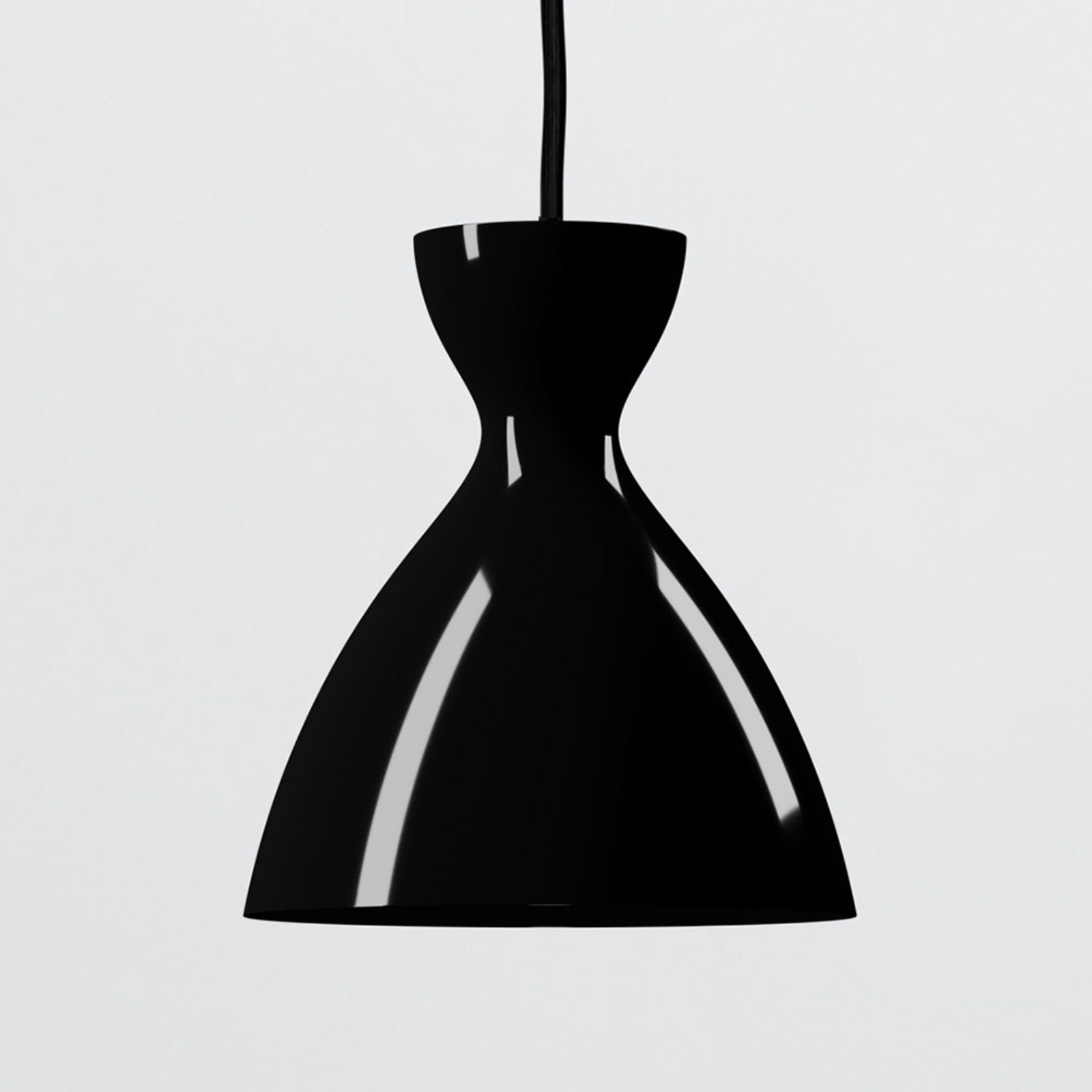 Nyta Pretty small hanging light 3m, glossy black