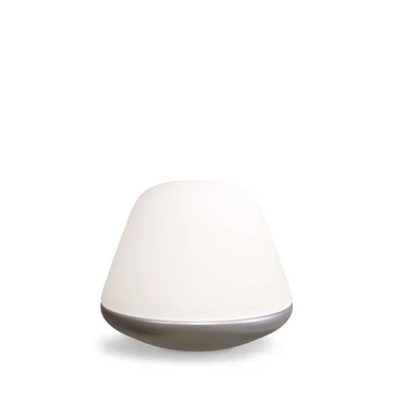 Bloom Lampe de Table Small Silver- Herstal