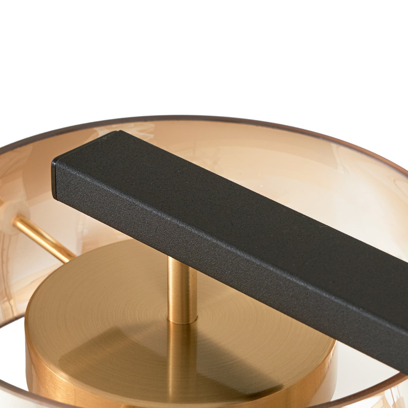 Martis LED-riippuvalaisin, 4-lamppuinen, keltainen, himmennettävä - Lucande