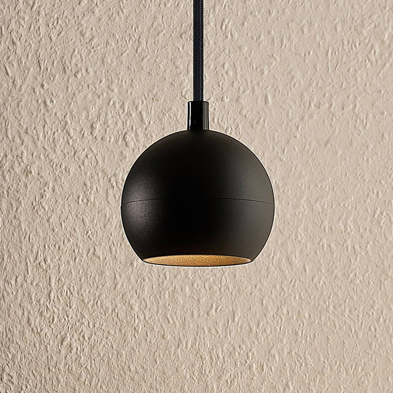 Arcchio Renko suspension à 1 lampe noire