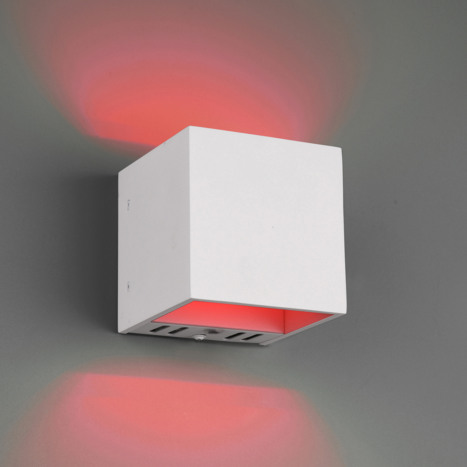 Trio WiZ Figo smart LED-vegglampe, matt hvit
