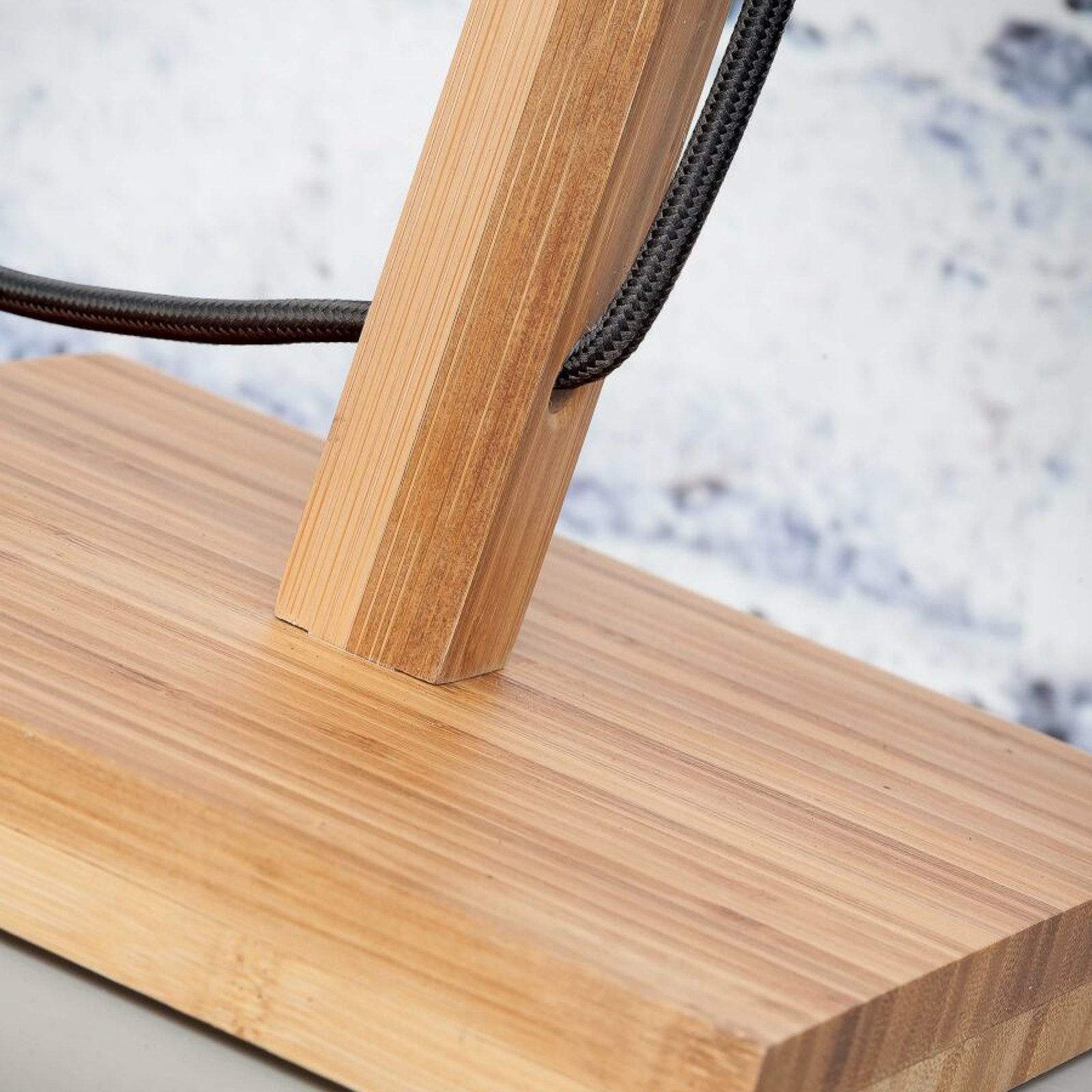 Good &amp; Mojo Candeeiro de mesa Tanami, altura 45 cm, natural