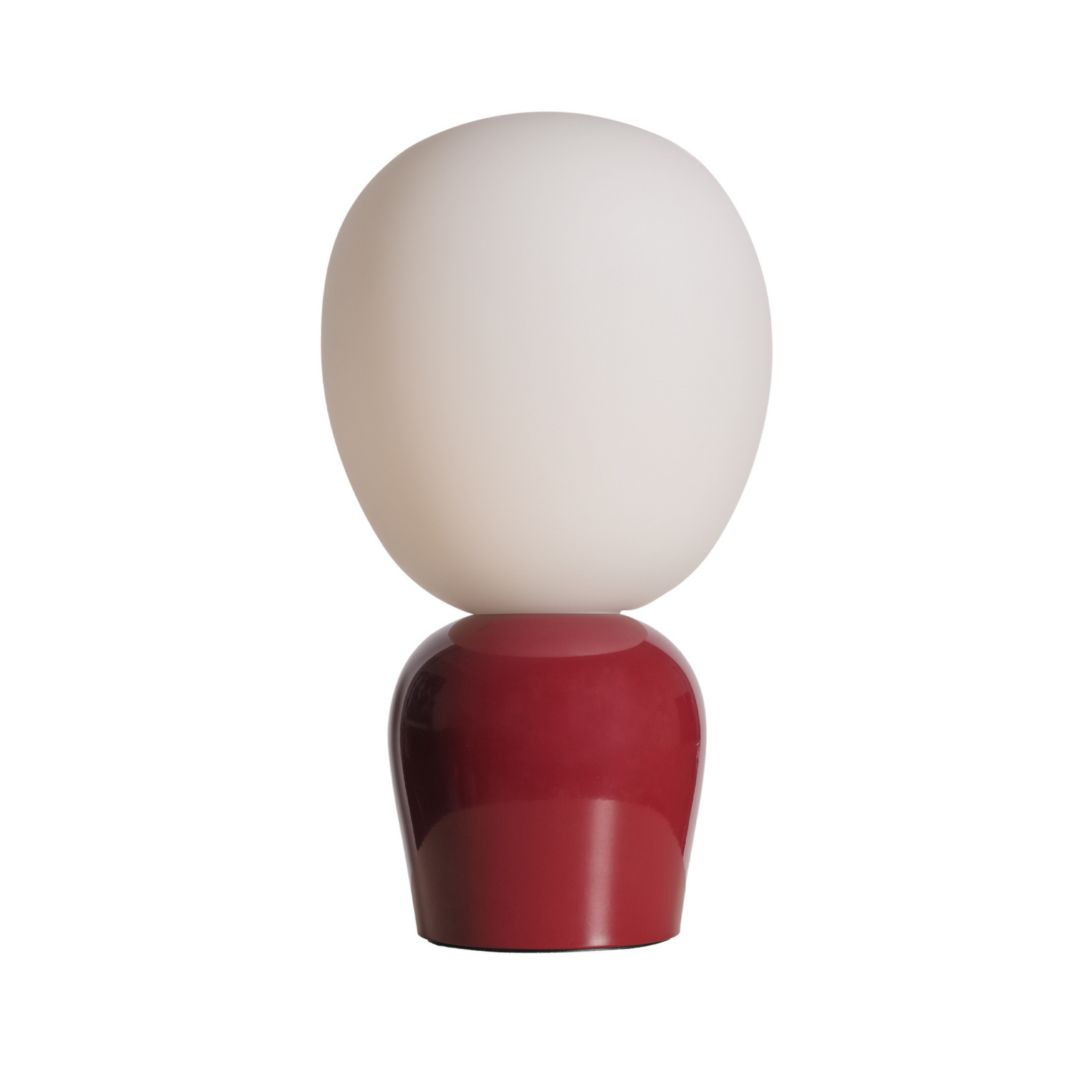 Lampe à poser Buddy, rouge, métal/verre, hauteur 33,5 cm - Belid