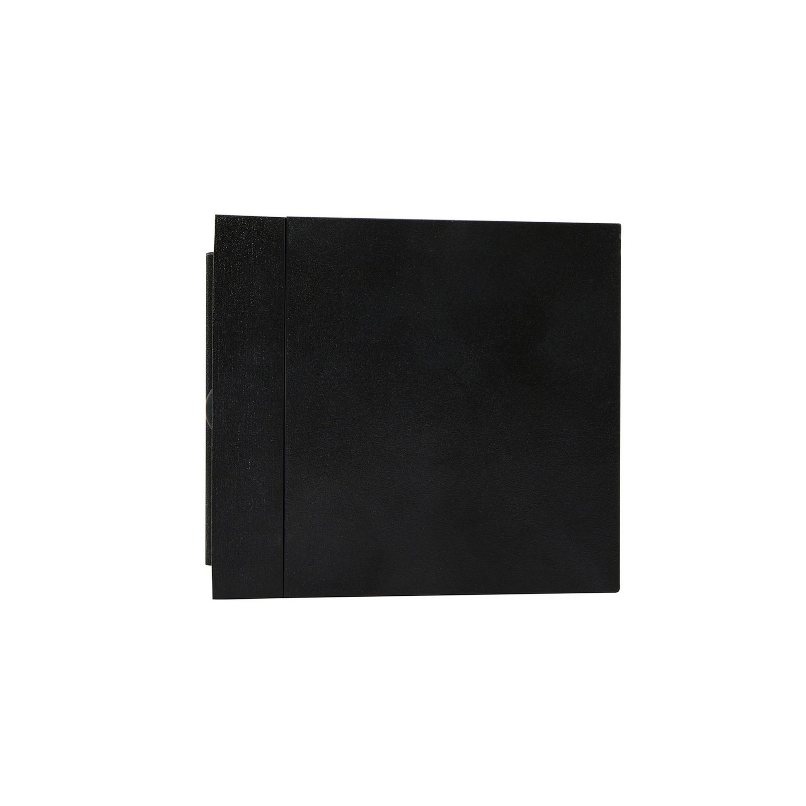 Rivo LED outdoor wall light, black, metal, IP54, up/down