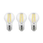 LED bulb E27 A60 6.5 W 827 3-level dimmer 3-pack