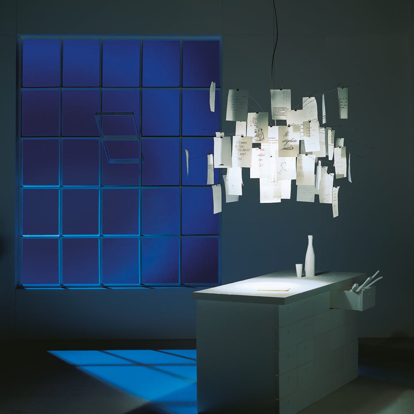 Zettel'z lampe 5 Pendelleuchte - Ingo Maurer