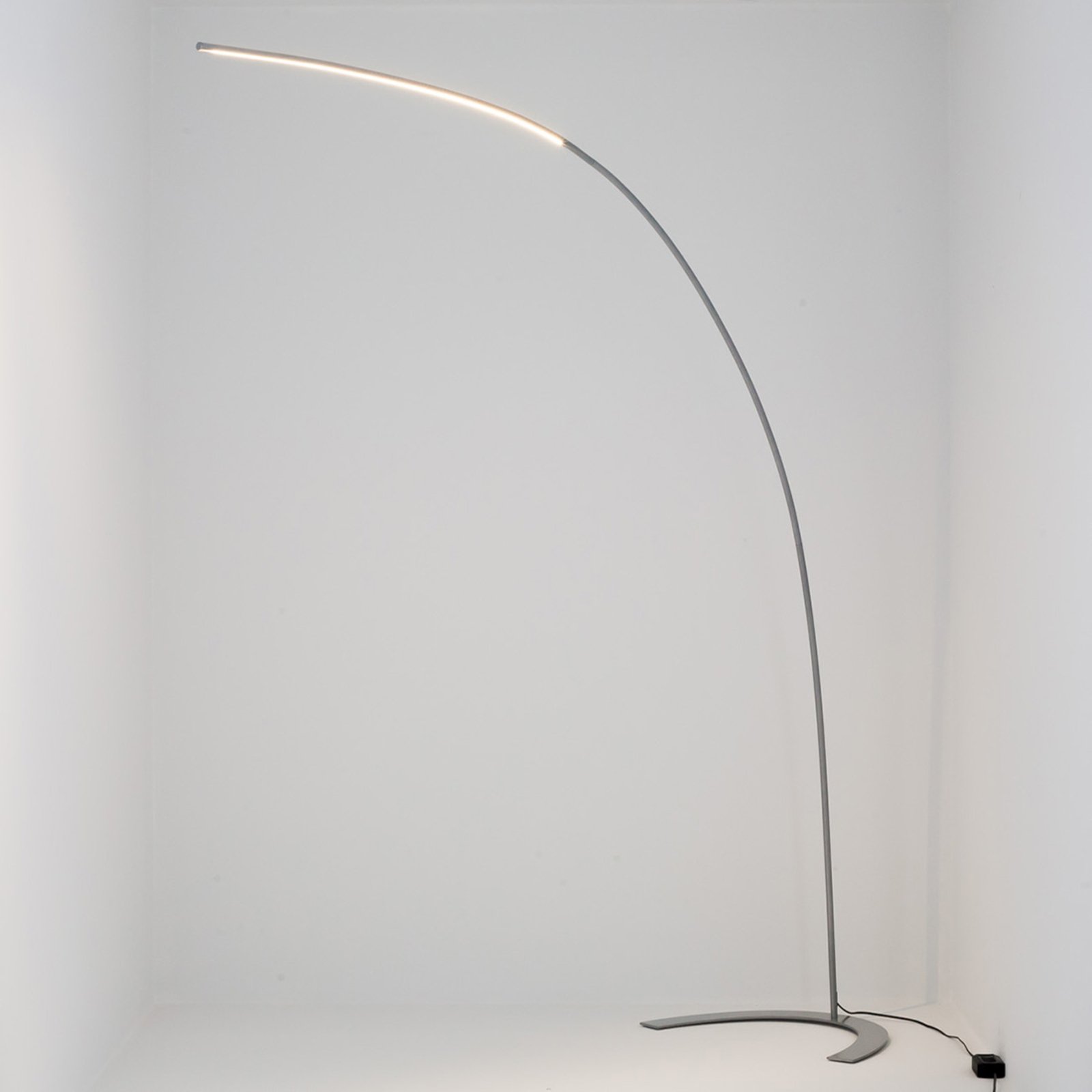 Danua LED Floor Lamp Silver - Lindby