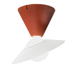 Stilnovo Fante LED-loftlampe, 2.700 K, rød