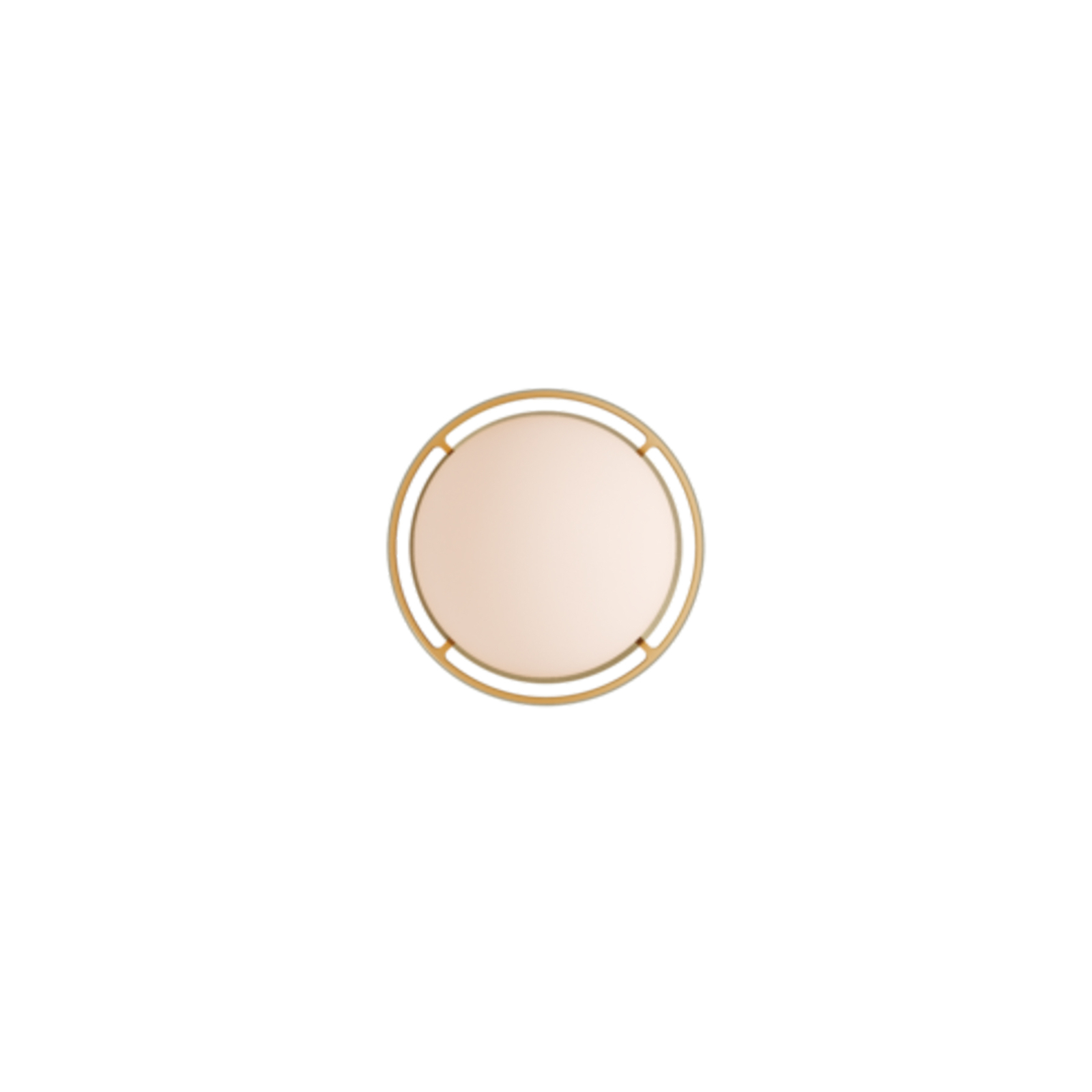 Tala Wandleuchte Loop small, Alu, LED-Globe III, gold