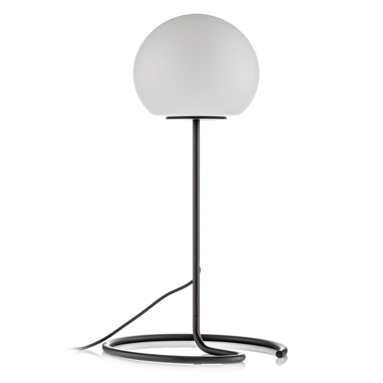 WEVER & DUCRÉ Dro 2.0 lampe table pied noir-blanc