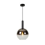 Marius pendant light, black, 1-bulb