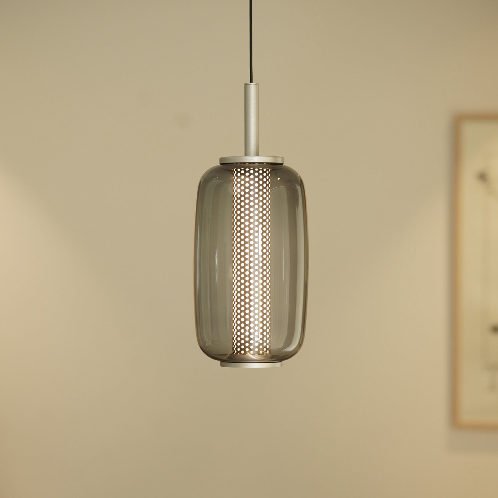 MIDNIGHT LED-Hängeleuchte, Glas, titan, Ø 12,8 cm - Antidark MIDNIGHT LED-Hängeleuchte, Glas, titan, Ø 12,8 cm - Antidark