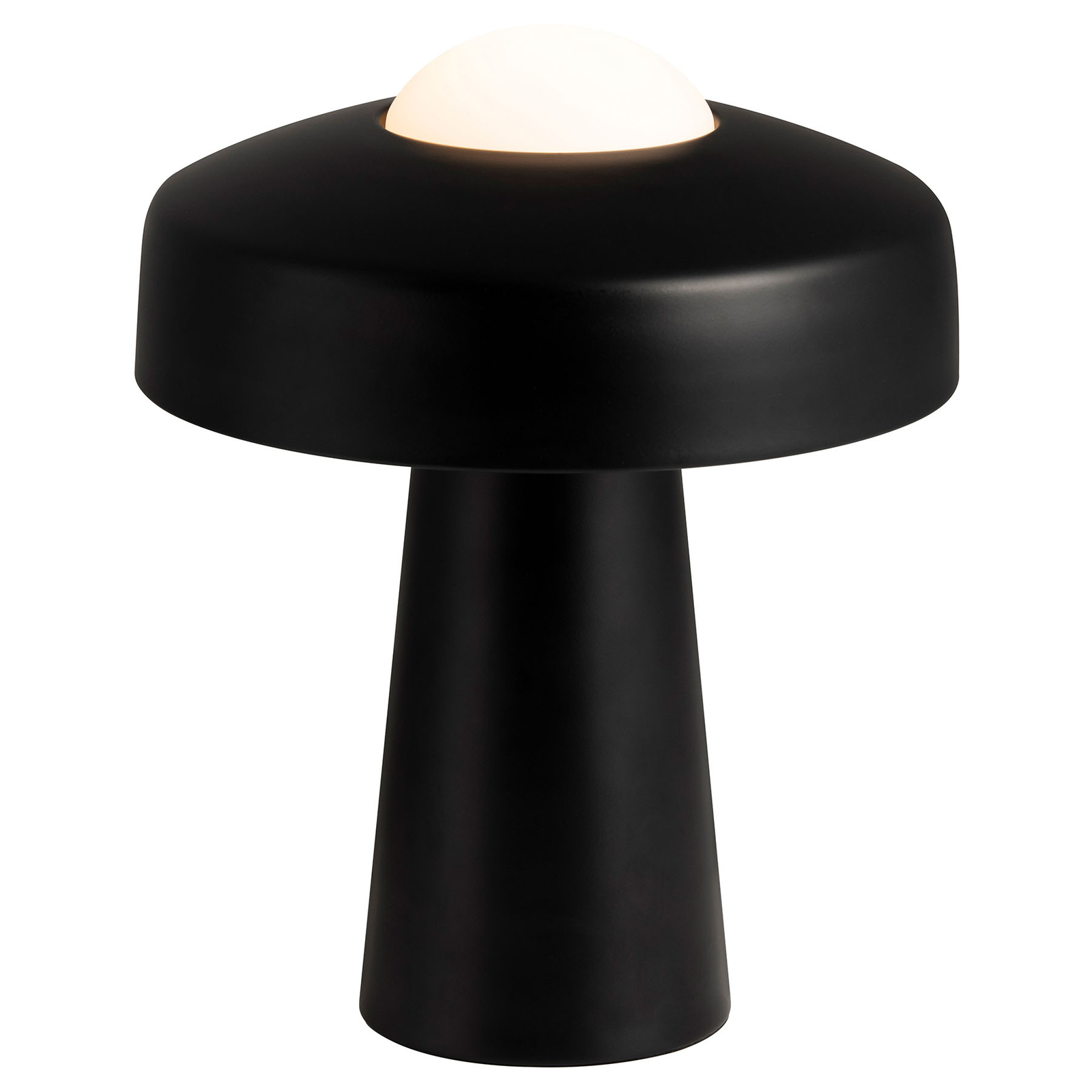 Time table lamp, black