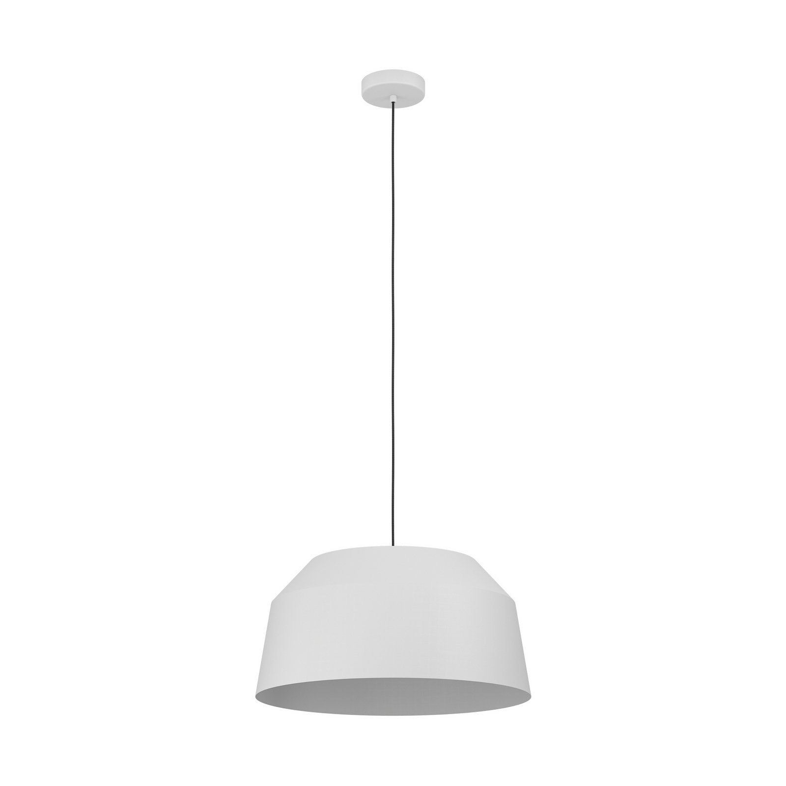 Contrisa függőlámpa szürke színben, egylámpás, Ø 52 cm