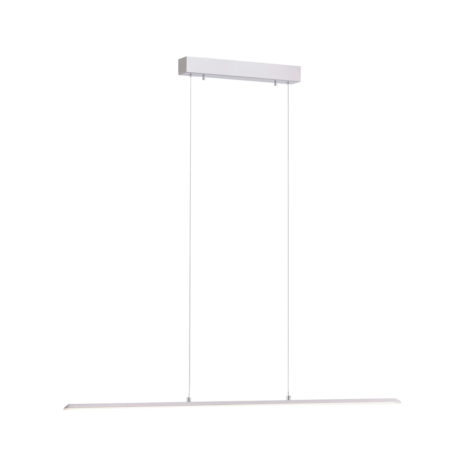 PURE LED κρεμαστό φωτιστικό Lite, ασημί, 100 cm, CCT, dimmable
