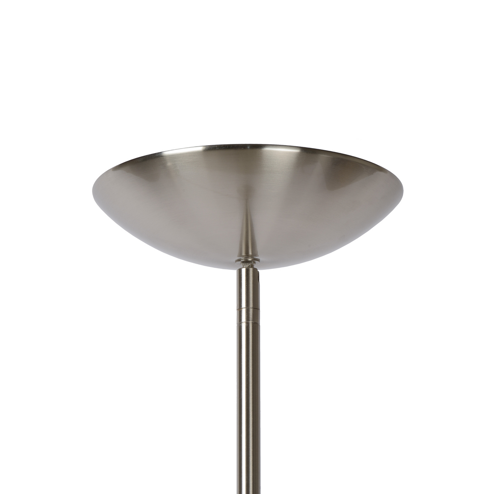 Lámpara de pie LED ZENITH, cromada, 2 luces. Altura: 180 cm. Metal atenuable Lámpara de pie LED ZENITH, cromada, 2 luces. Altura: 180 cm. Metal atenuable