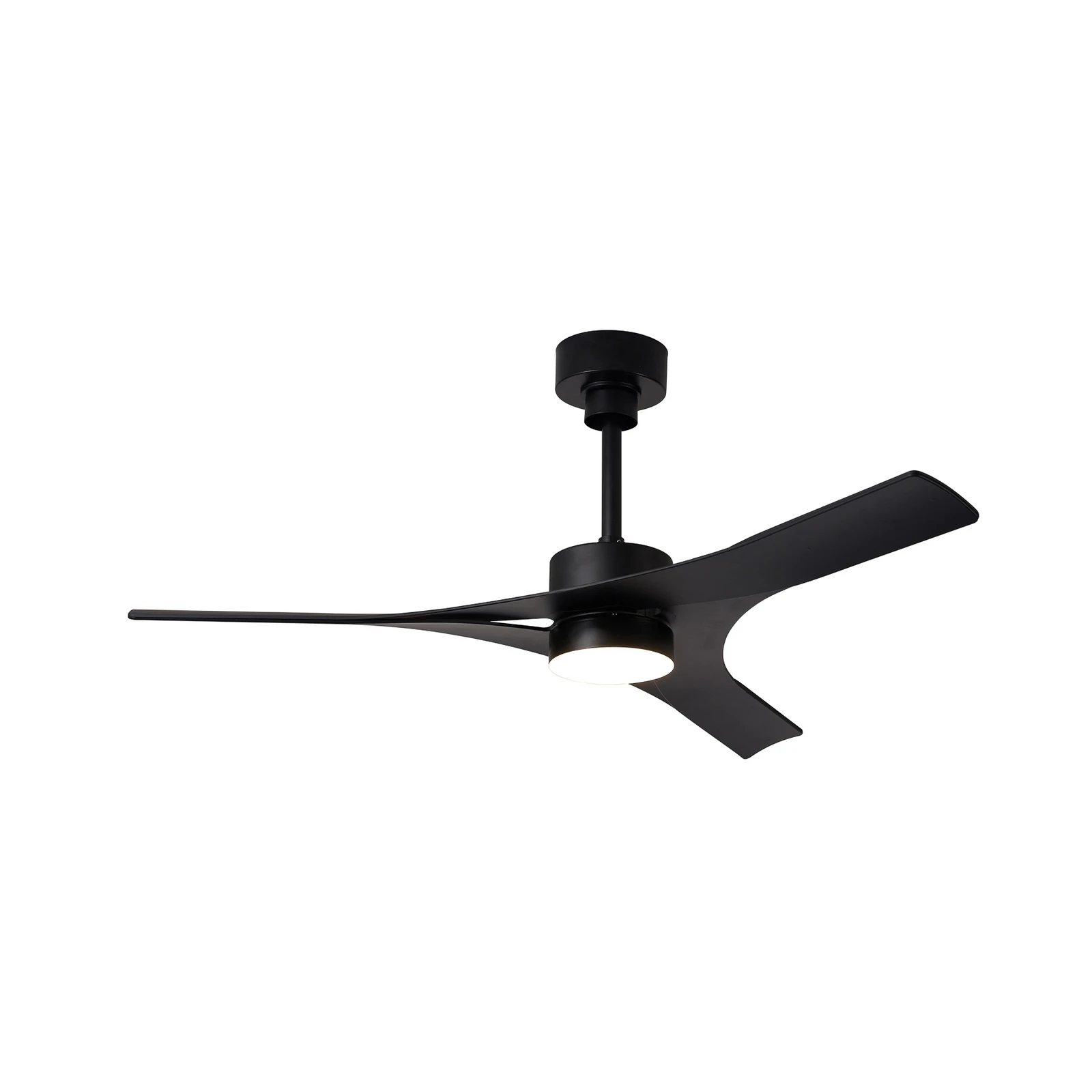 LED-Deckenventilator Thai schwarz DC-Motor leise Ø 122cm CCT