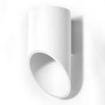 Saturn 20 wall light, up/down, white