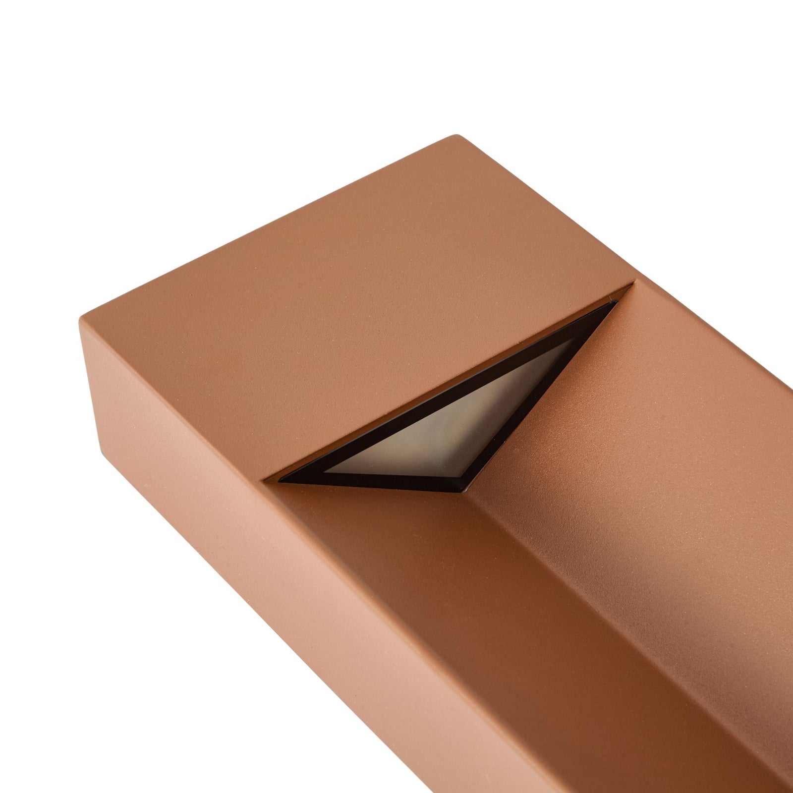 Kaholo LED svjetlo za stazu, aluminij, IP44, smeđa, 90 cm - Lucande