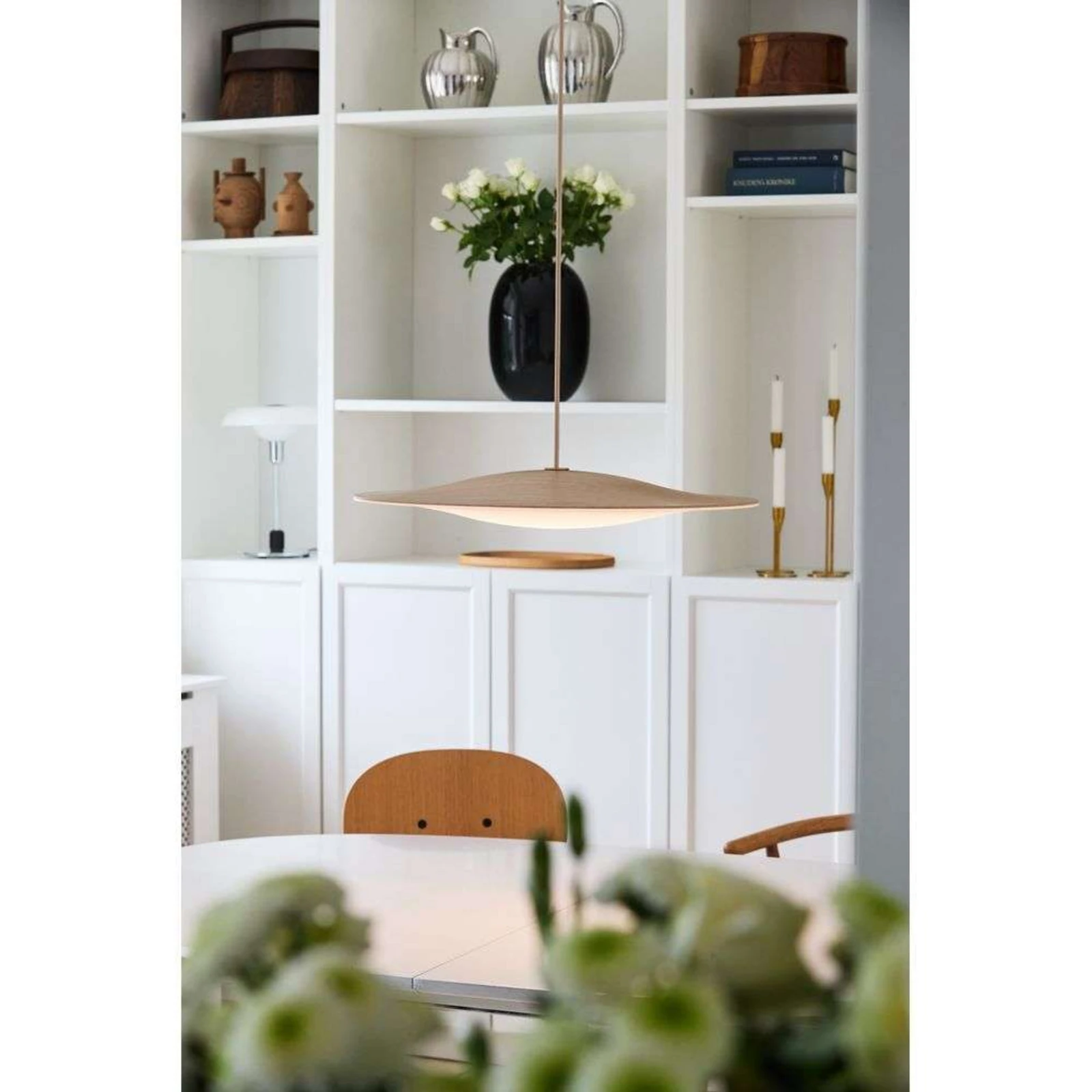 Sinus-Wood 550P LED Pendant Oak/Opal - Piet Hein | Buy online