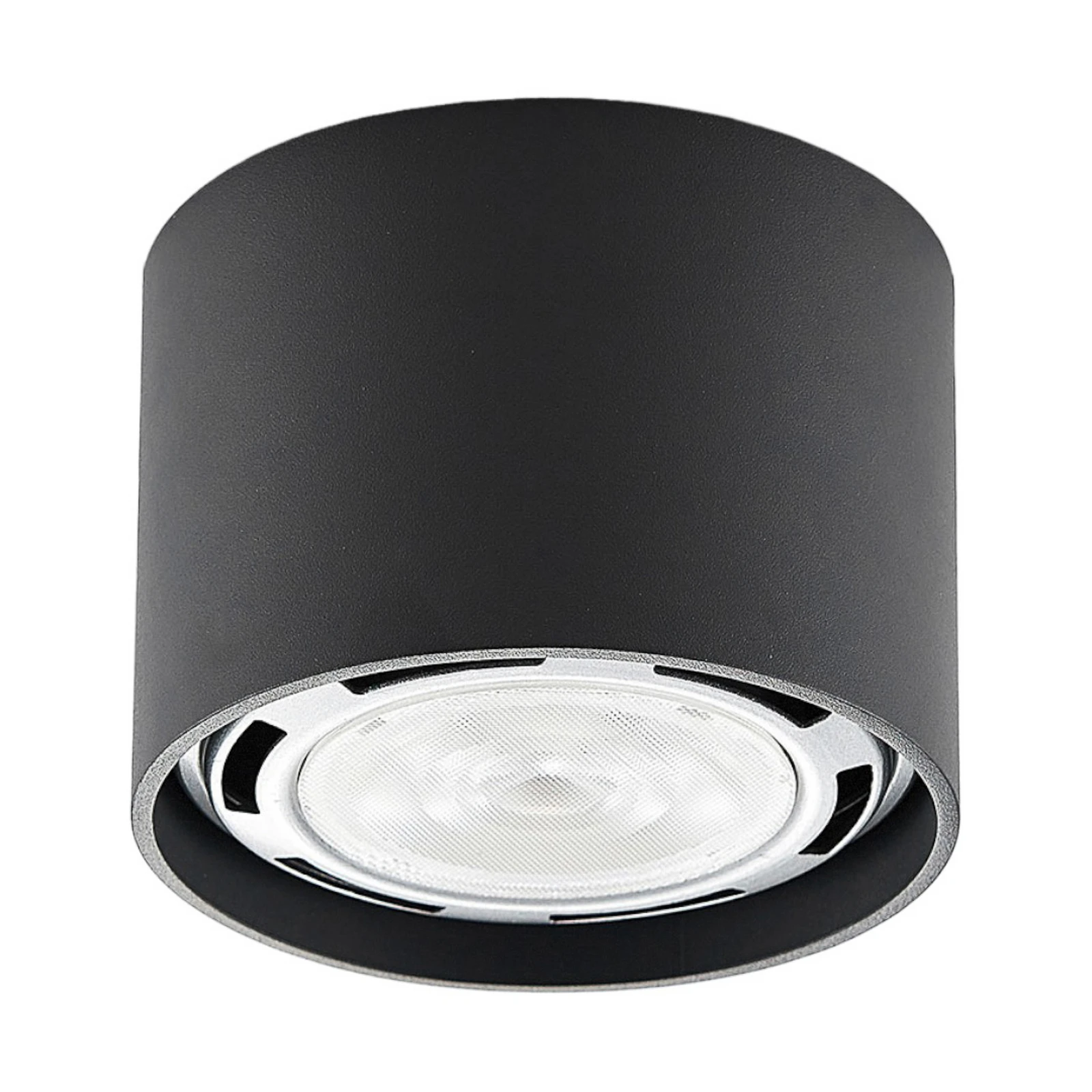 Spot de plafon Arcchio Mabel, Ø 12 cm, gri, metal, GU10