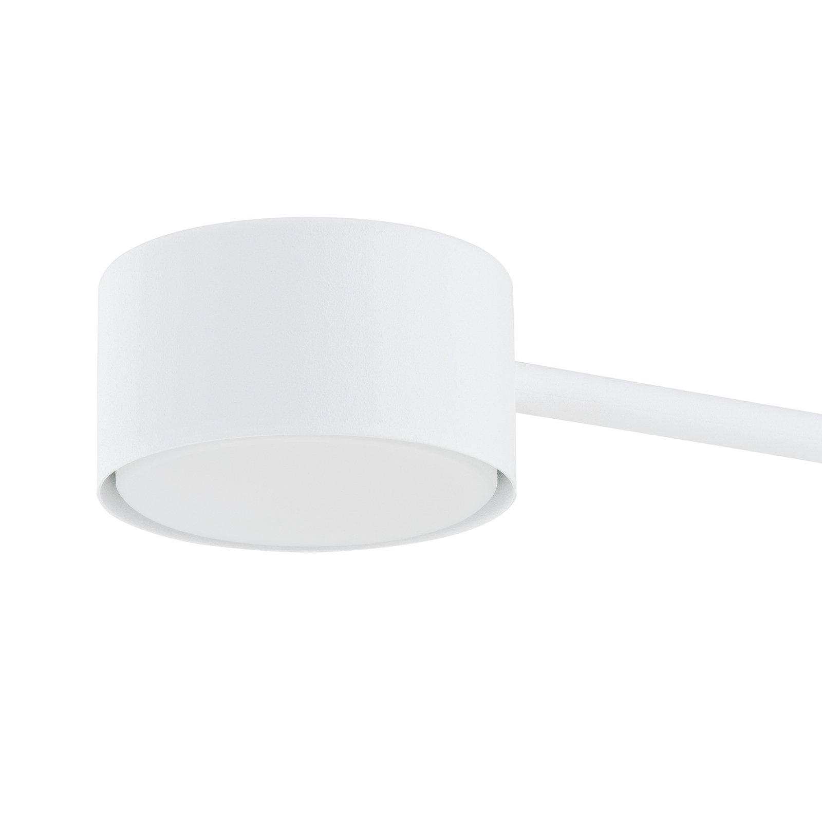 Suspension Modus 4, acier, à 4 lampes, GX 53, blanc