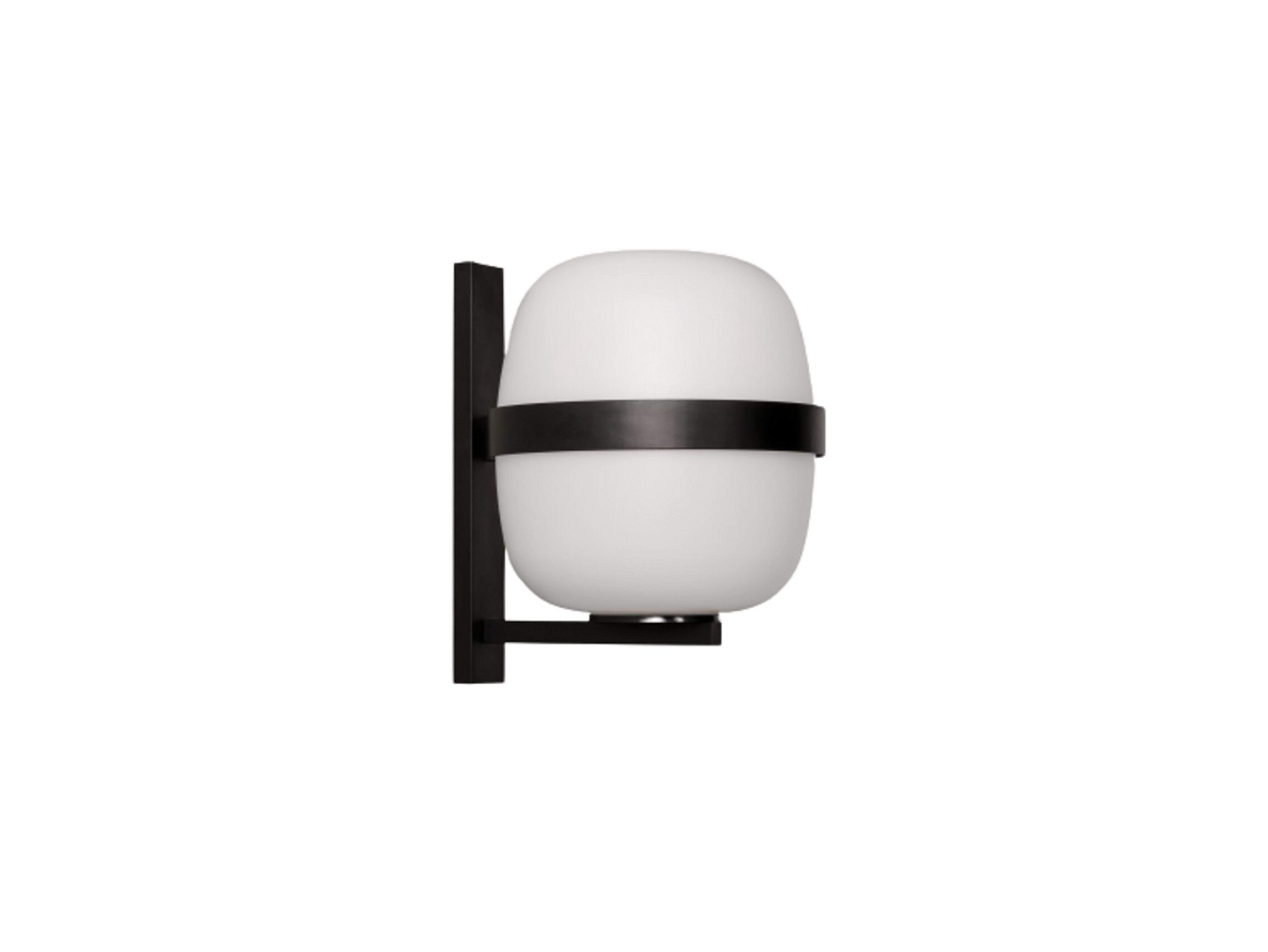 Wally Cesta Exterior Applique Murale Black - Santa & Cole