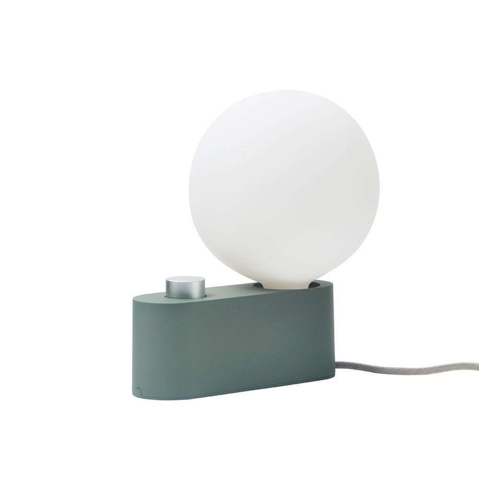 Alumina Table Lamp Sage w/Sphere IV - Tala