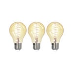 LUUMR Smart E27 4.9W ZigBee Tuya Hue meripihkainen sarja 3 kpl
