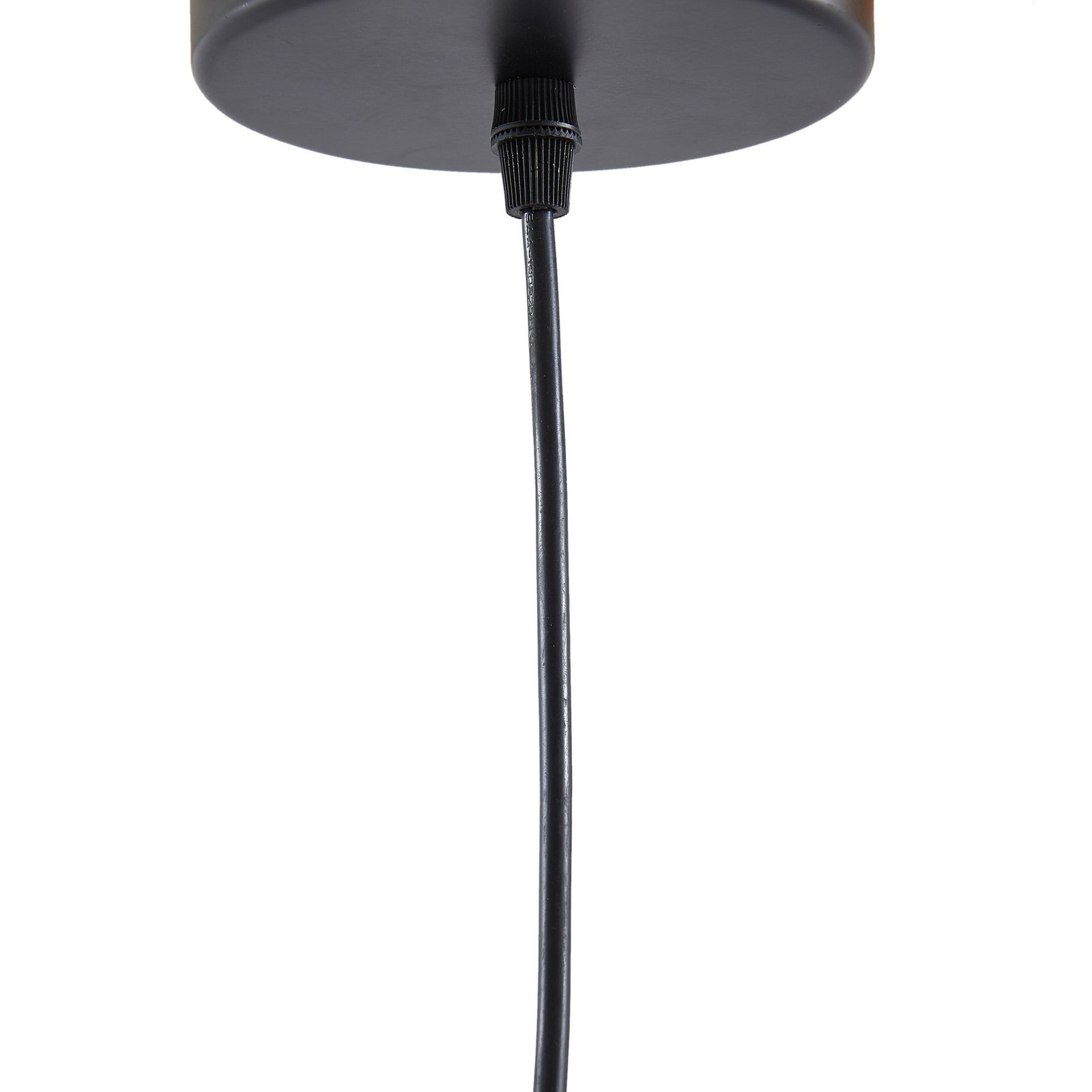 Lucande Suspension Rasmina, bambou, Ø 50 cm, à 1 lampe