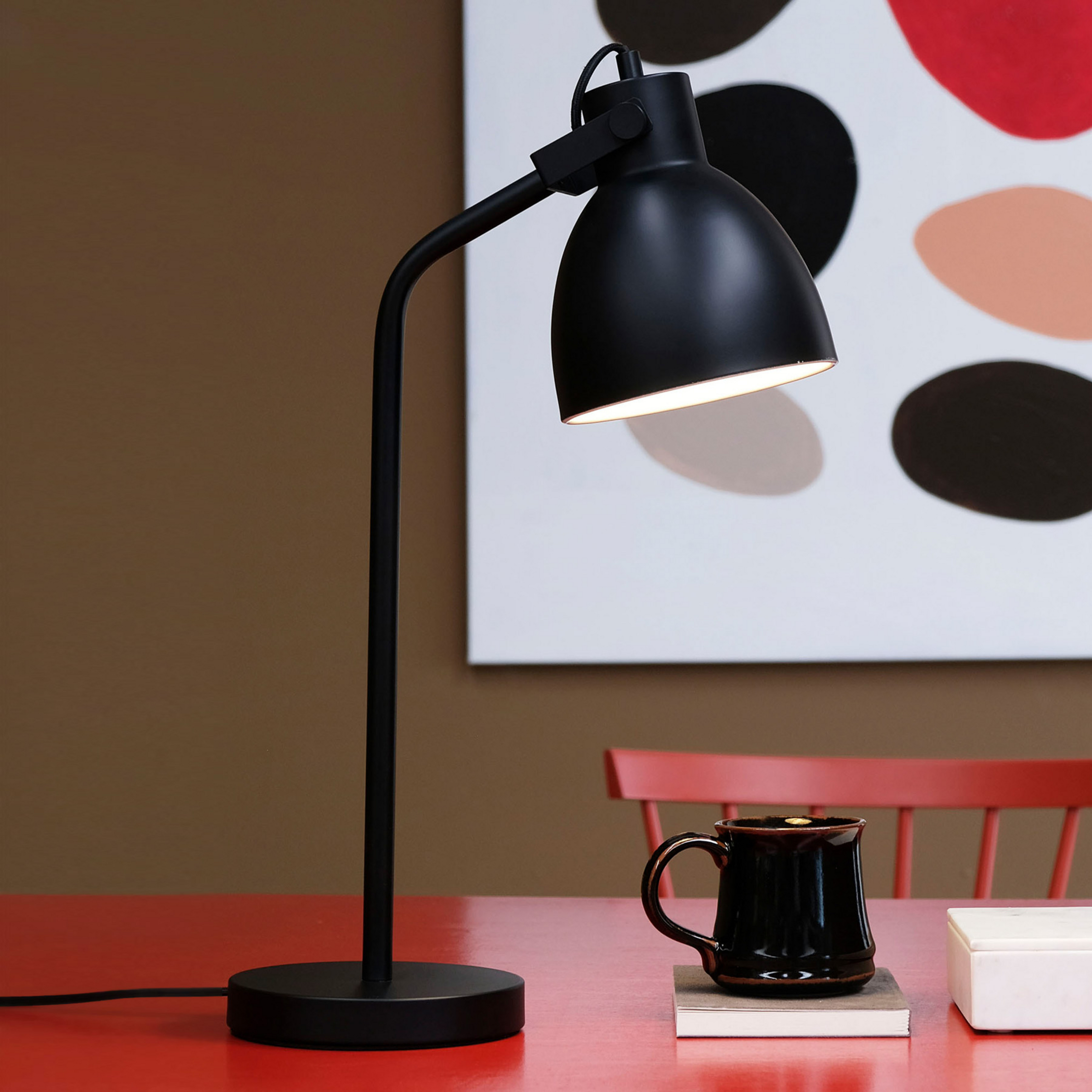 Dyberg Larsen Coast lampe à poser, noir