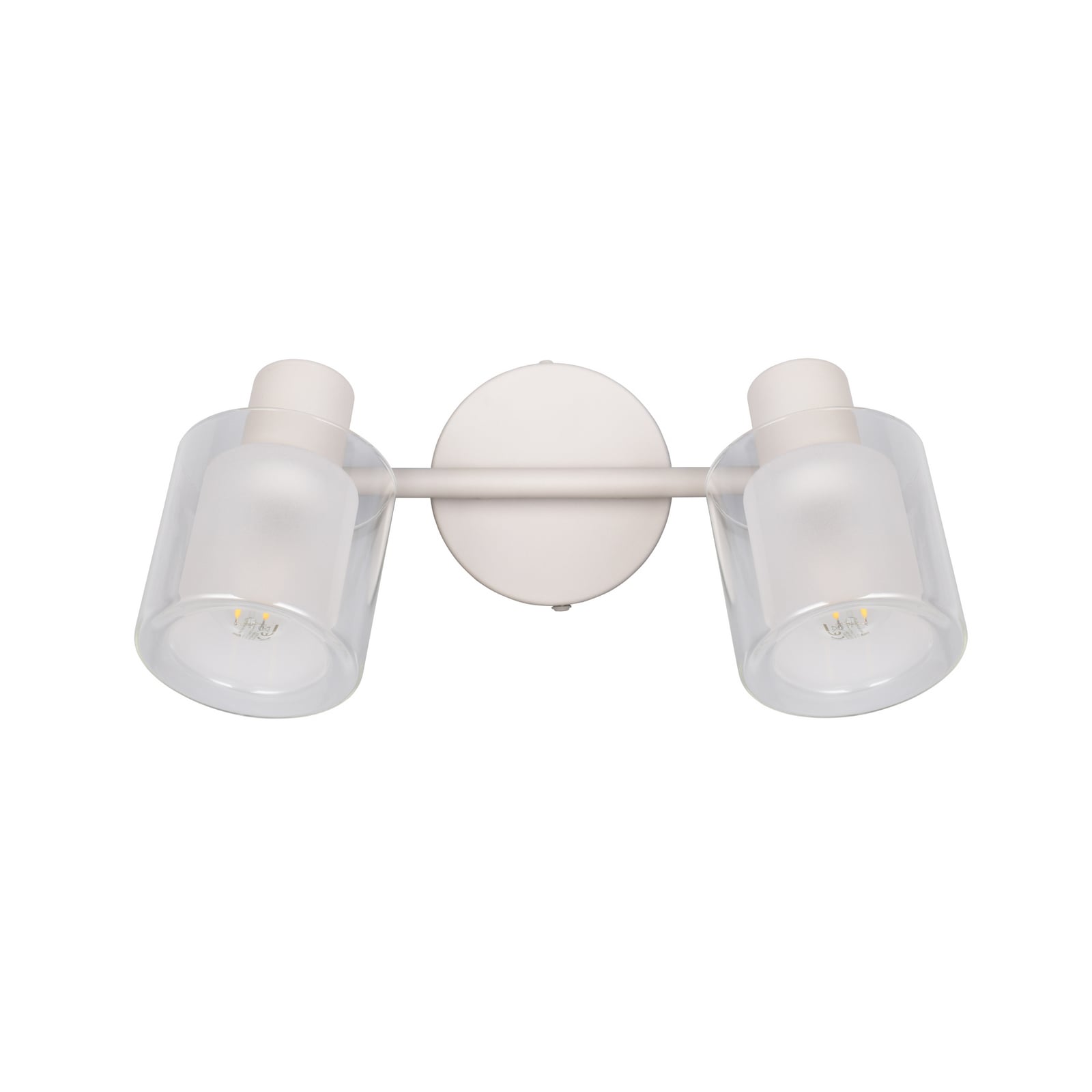 Plafoniera Neralo, a 2 luci, grigio chiaro, metallo, E14 Plafoniera Neralo, a 2 luci, grigio chiaro, metallo, E14
