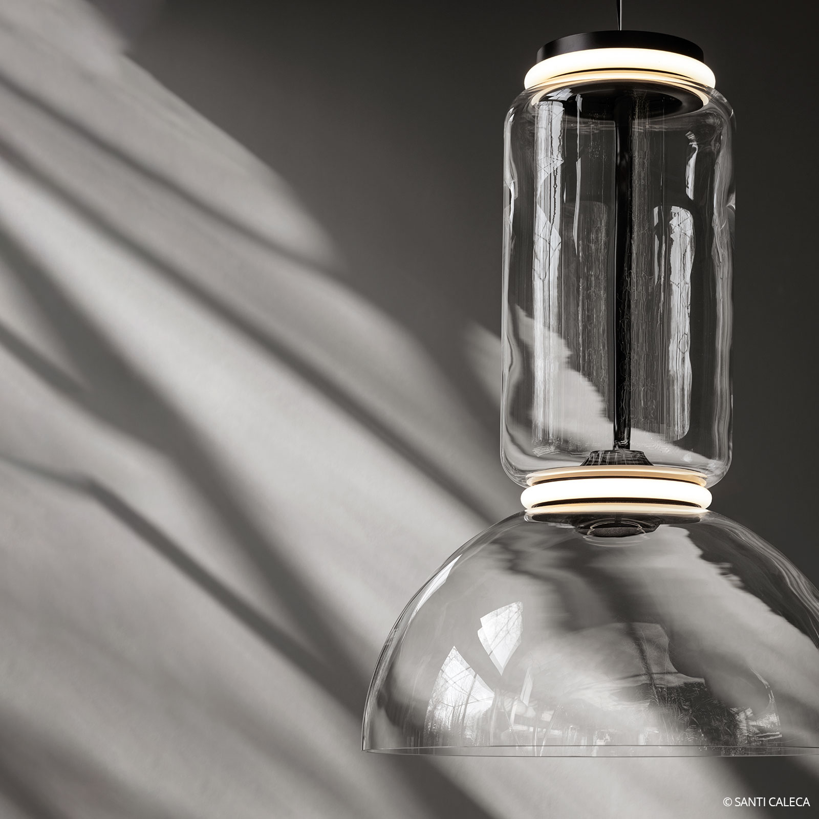 FLOS Noctambule Hängelampe Low Cylinder & Bowl