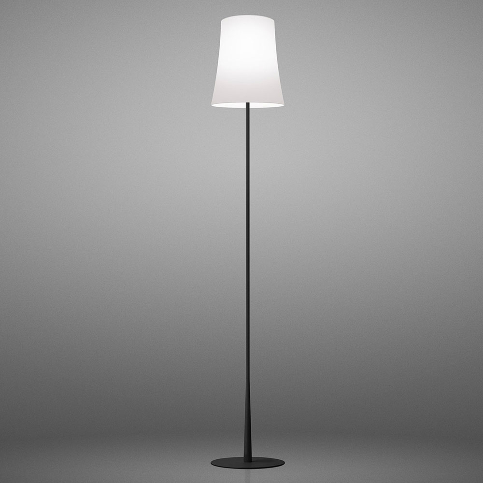 Birdie Easy Reading Stojací Lampa Black - Foscarini
