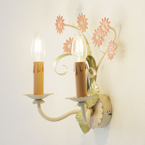 Florentiner Wandleuchte Toscana, 2-flammig