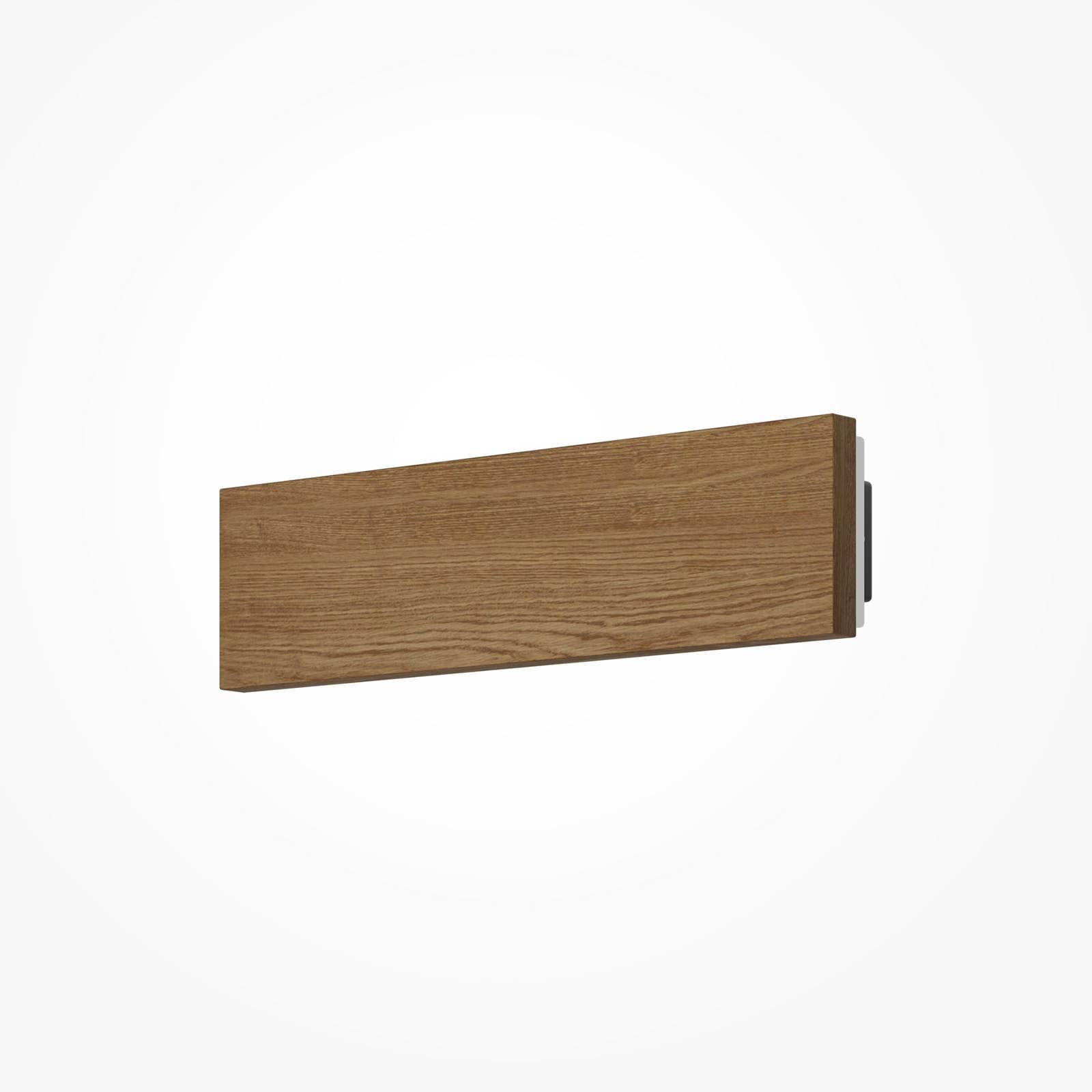 LED-Wandleuchte BASIC TEXTURE, Holz, Breite 30 cm, CCT