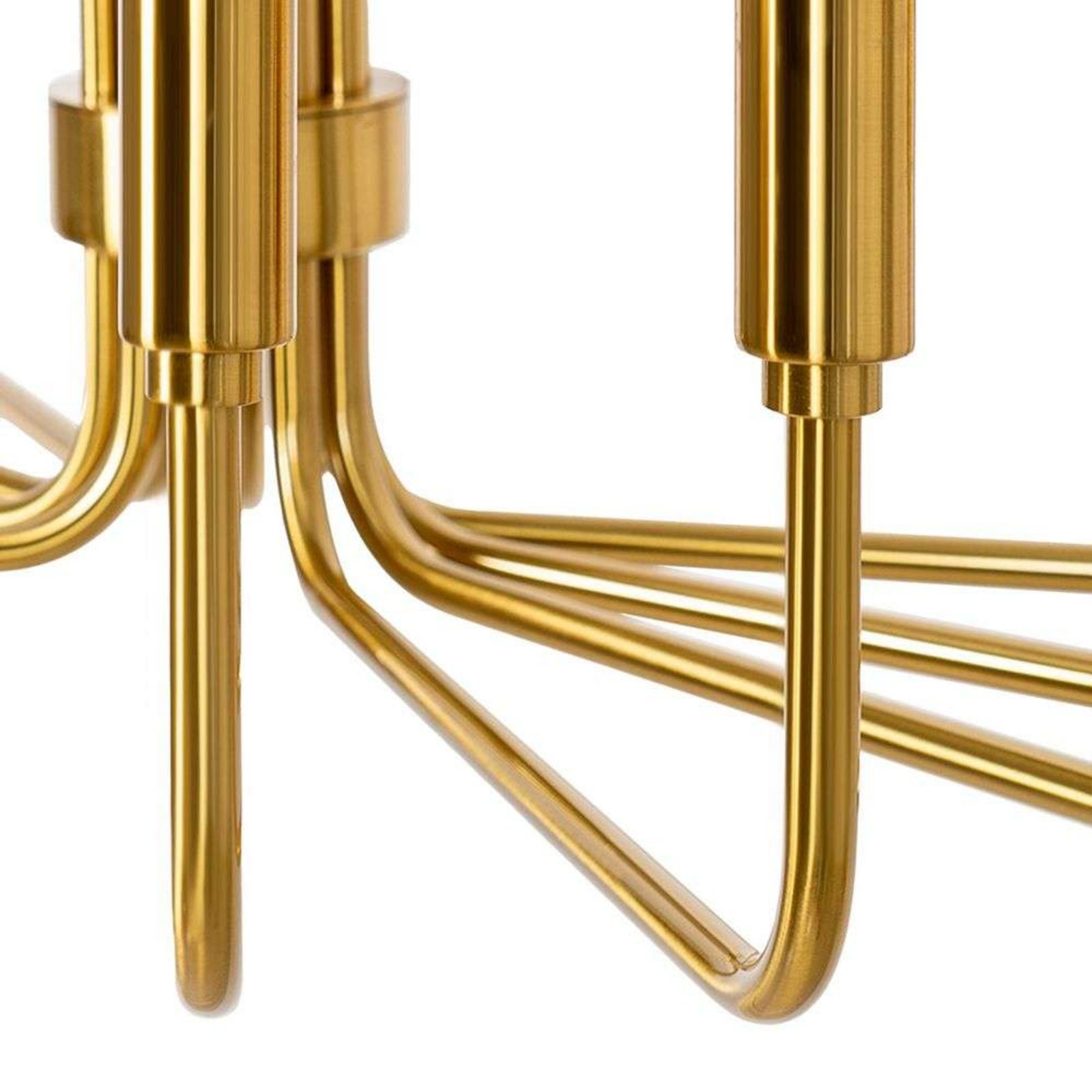 Elanova 10 Chandelier Brass - Lindby