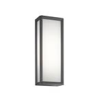 LEDS-C4 LED utomhusvägglampa Skat, CCT, antracit, aluminium