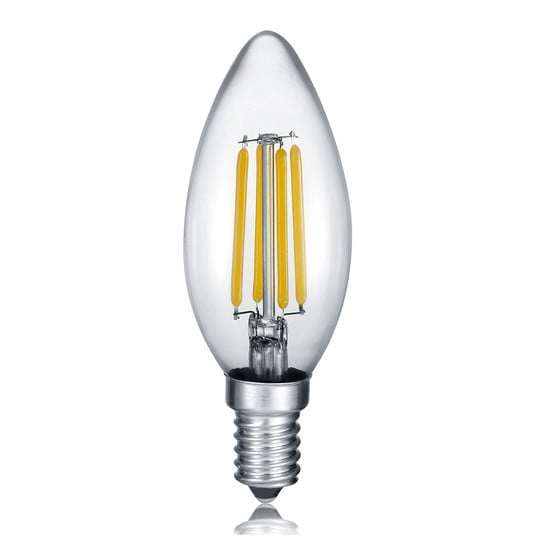 LED-Kerze E14 4W Filament, 2.700K Switch Dimmer