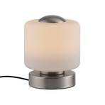 LED stolní lampa Bota, stmívatelná, ocel