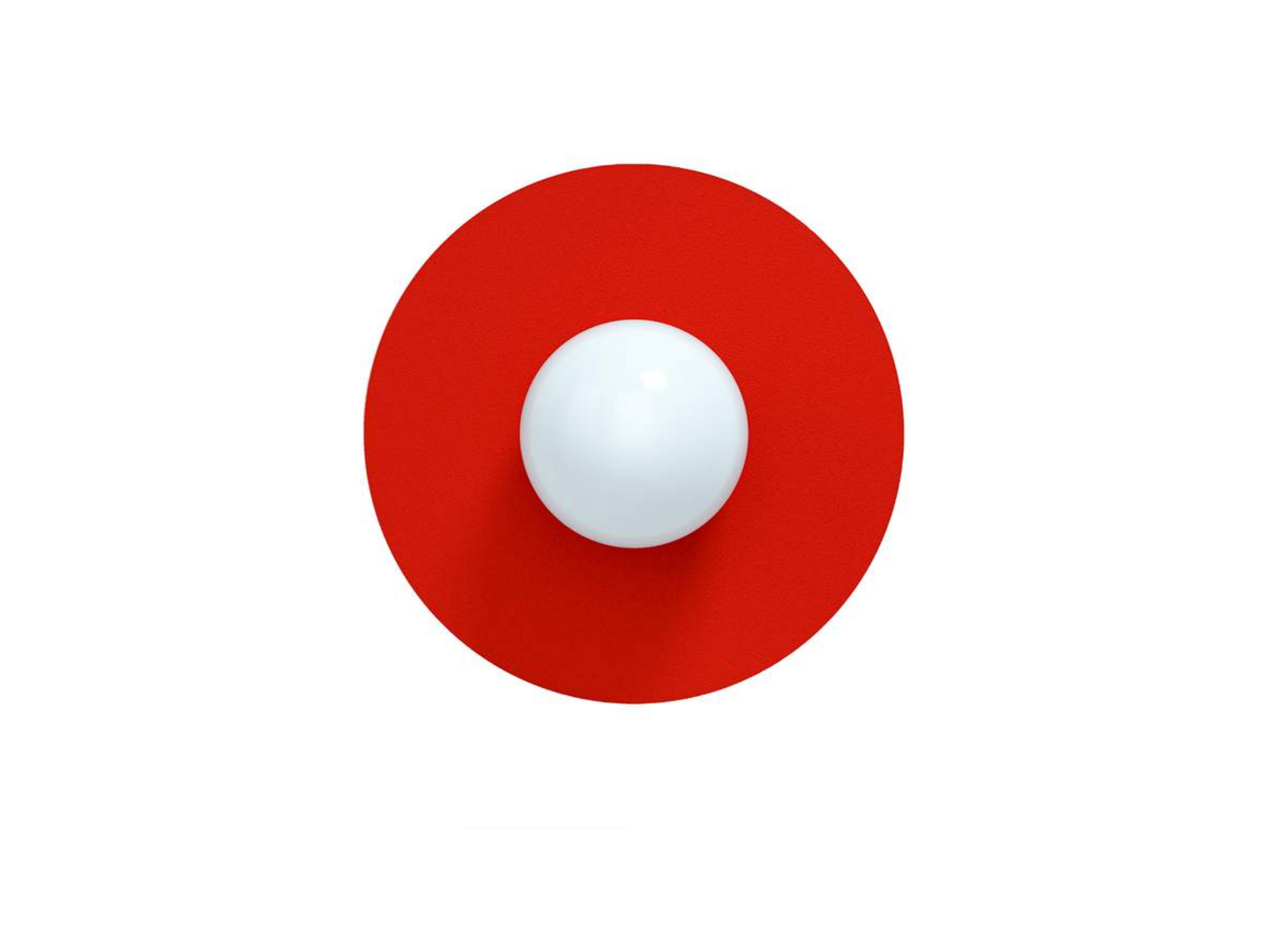 Candy Big Circle 360 S Wandleuchte, rot - Swedish Ninja