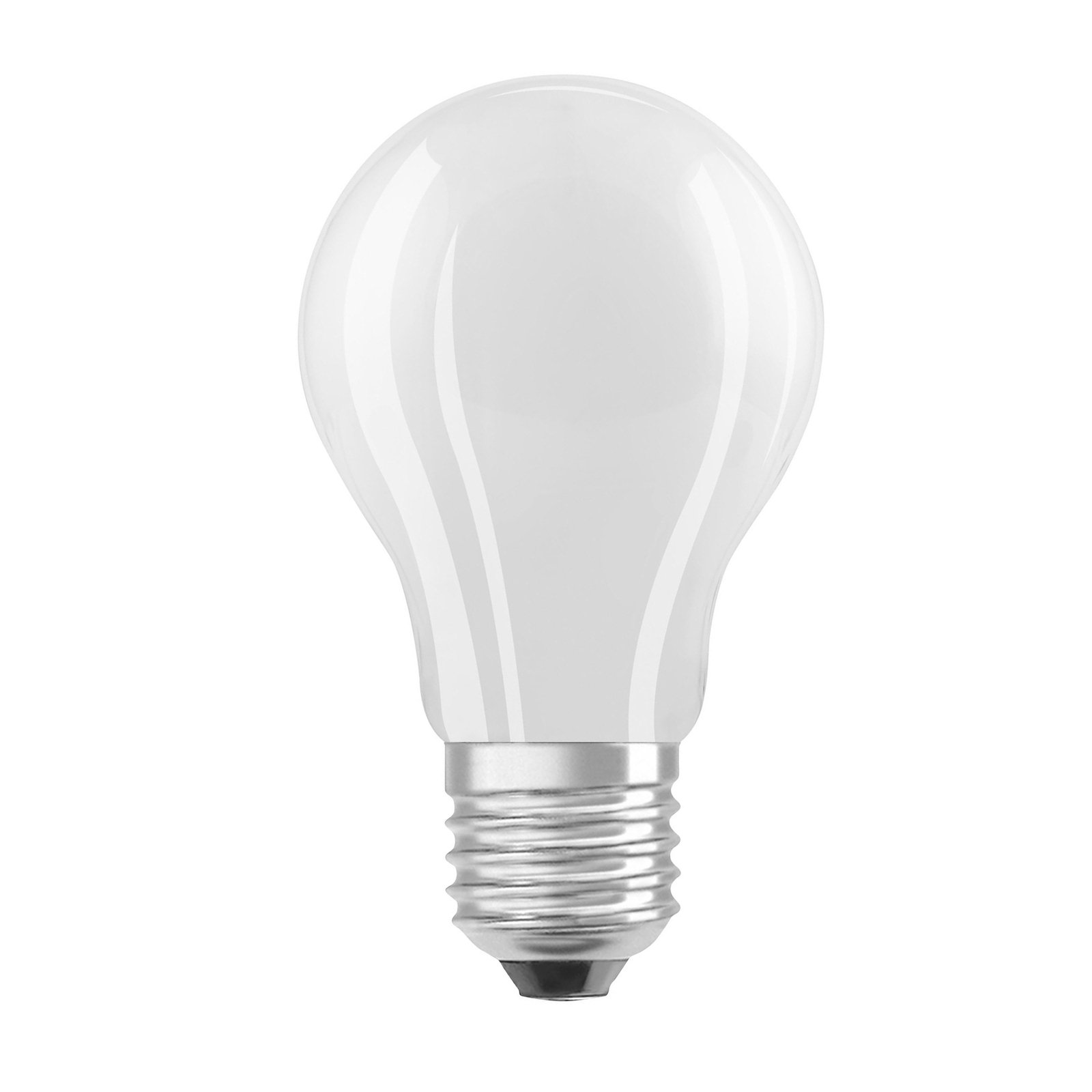 OSRAM LED bulb E27 2.2W matt 2,700K 470lm 2er