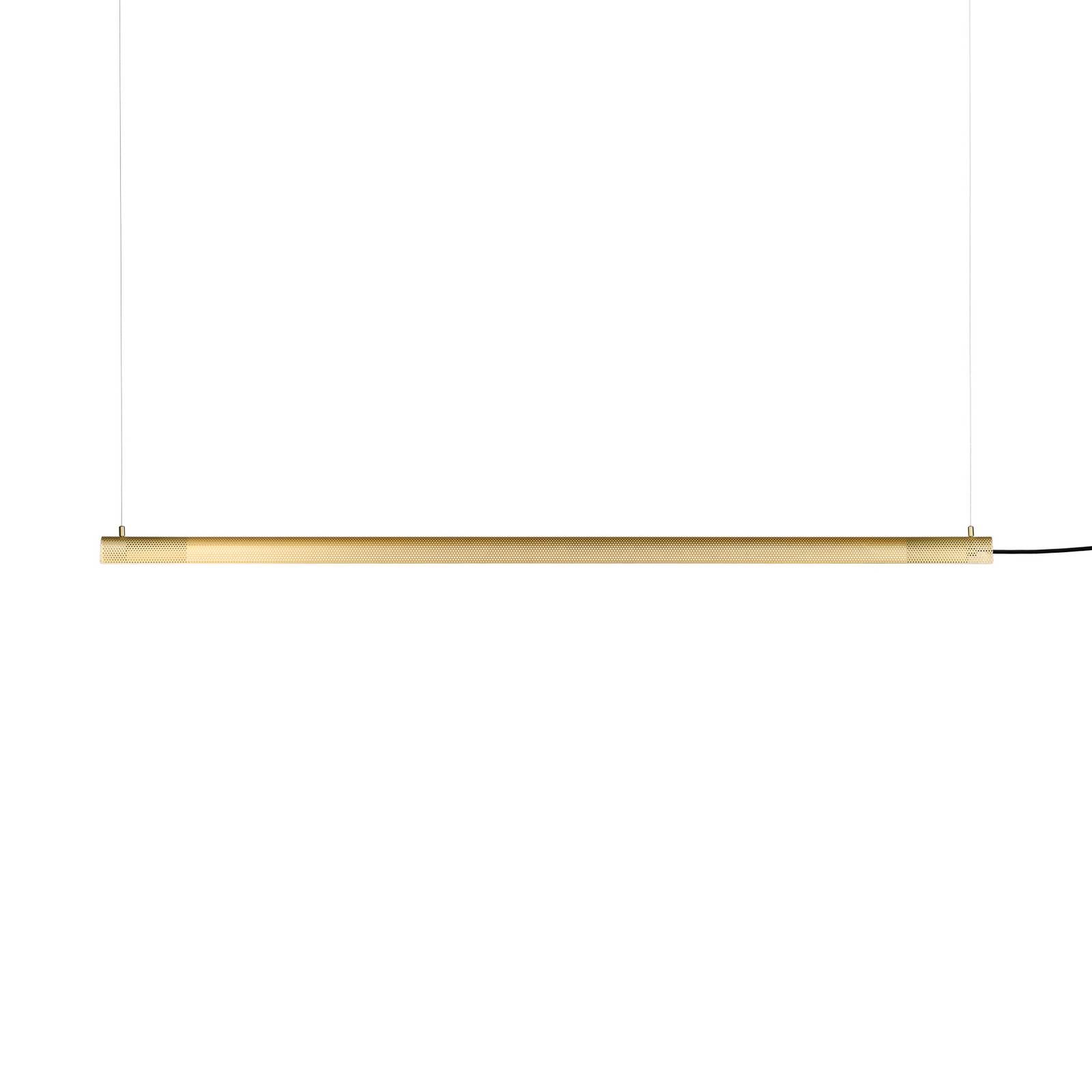 GEJST Hängelampe Radent messingfarben, Länge 138 cm, G13 LED