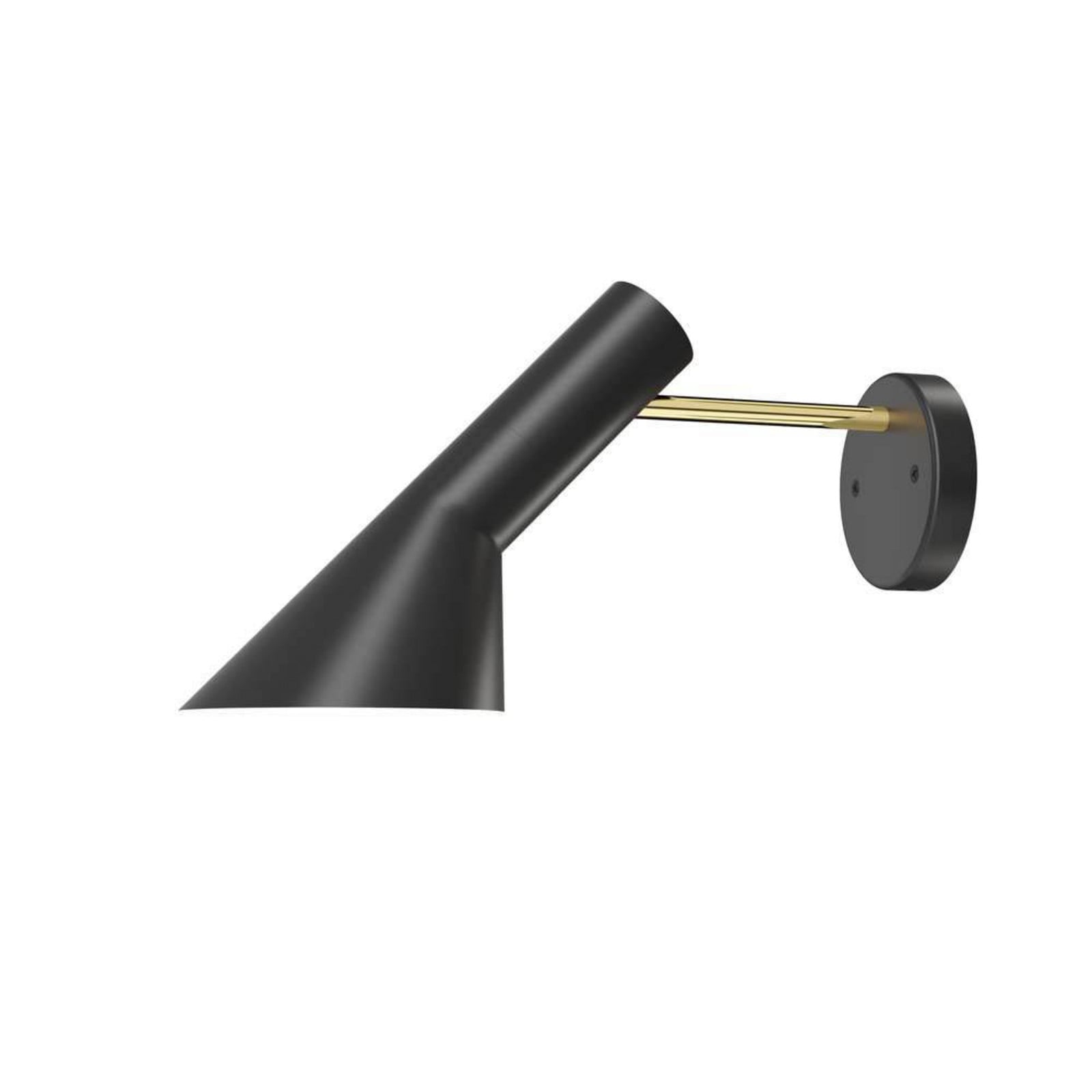 AJ Vägglampa HW Brass/Black Louis Poulsen - Vardagsrum - Metall | Produkter - Vägglampor | Lampspecialisterna