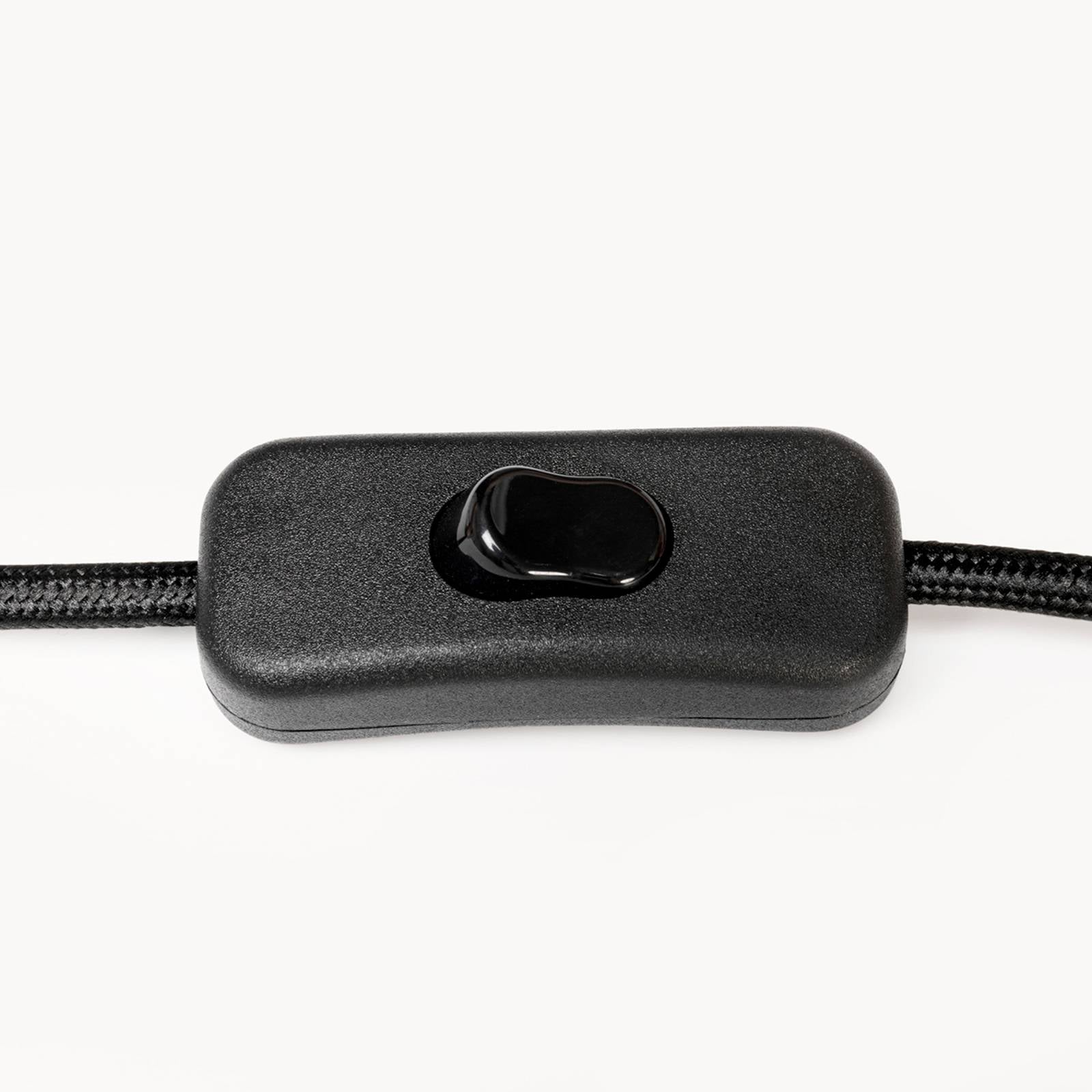Lampa stołowa KARE „Duck”, zielona, z lenu, wysokość 61 cm, E27
