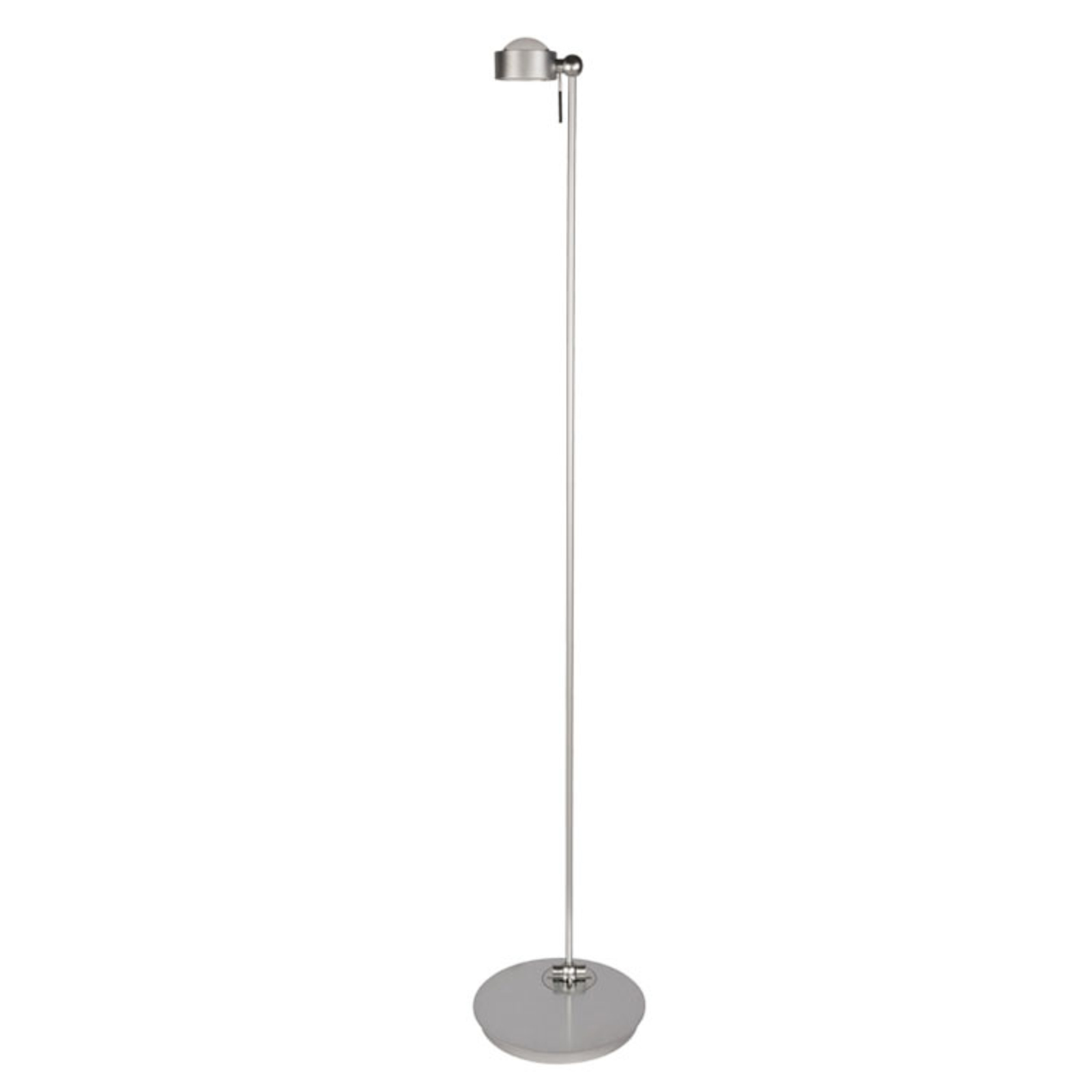Lampe sur pied LED Puk Floor Mini Single nickel mat