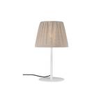 PR Home utendørsbordlampe Agnar, hvit/brun, 57 cm