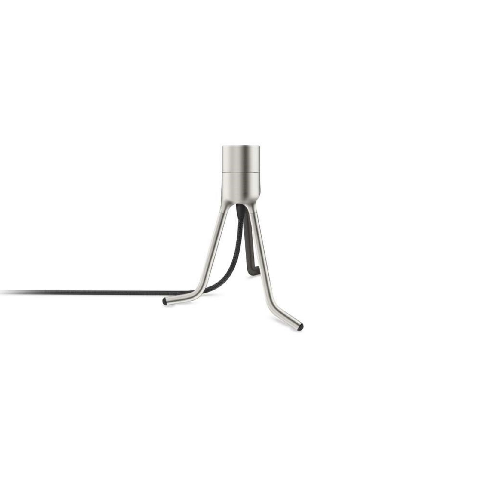 Tripod Stojan na Stolní Lampu Brushed Steel - UMAGE