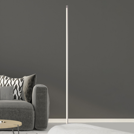 1365-012 m LED-gulvlampe, dimmer og minnefunksjon