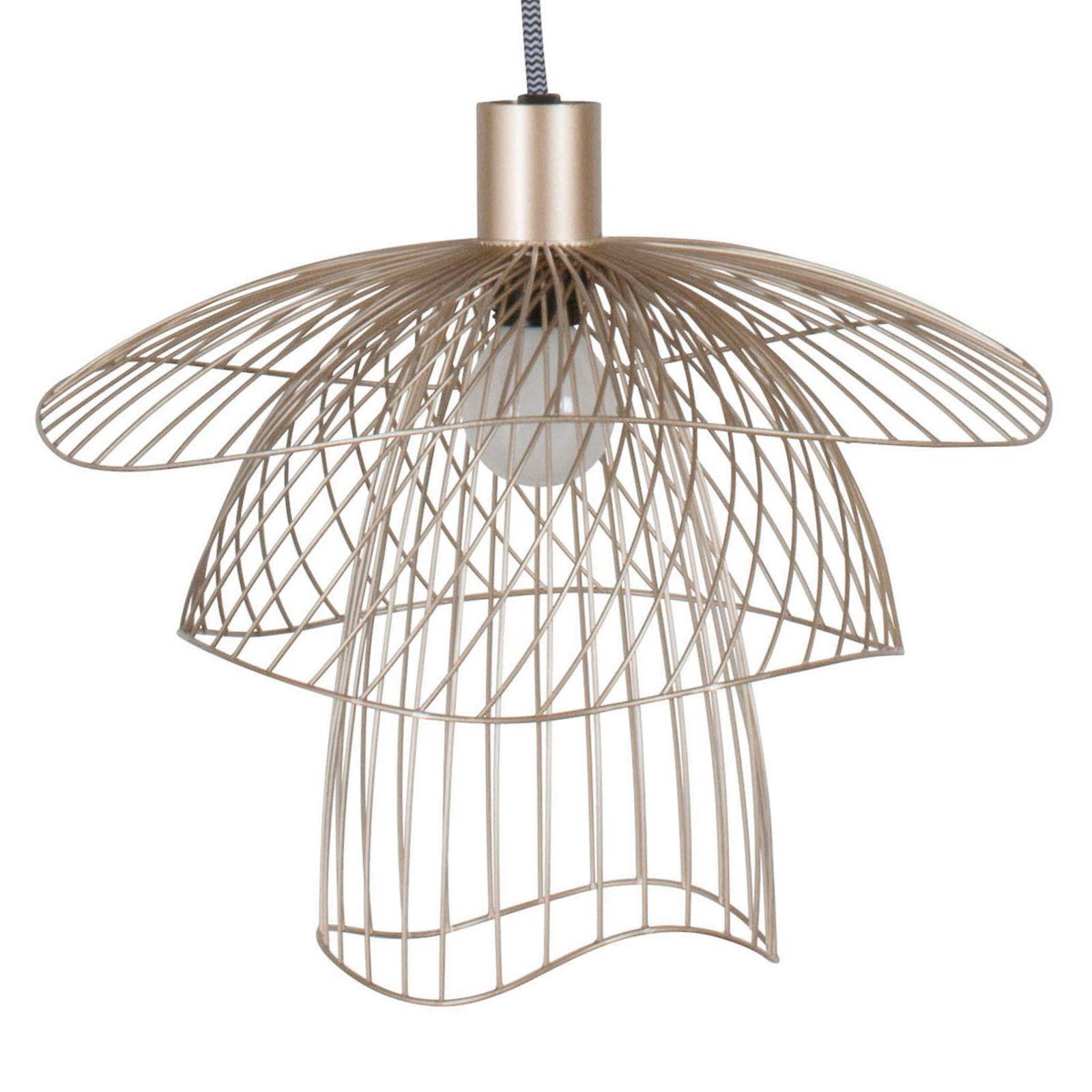 Forestier Papillon XS Pendellampe 30 cm creme